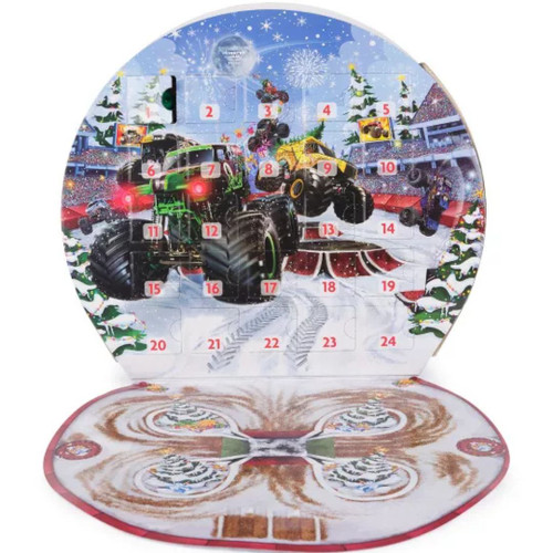 Monster Jam Holiday Advent Calendar RetroFestive ca