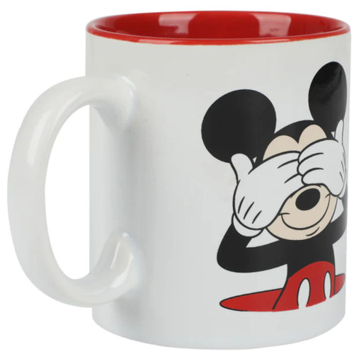 Disney Mickey Mouse Rainbow Ceramic Camper Mug | Holds 20 Ounces