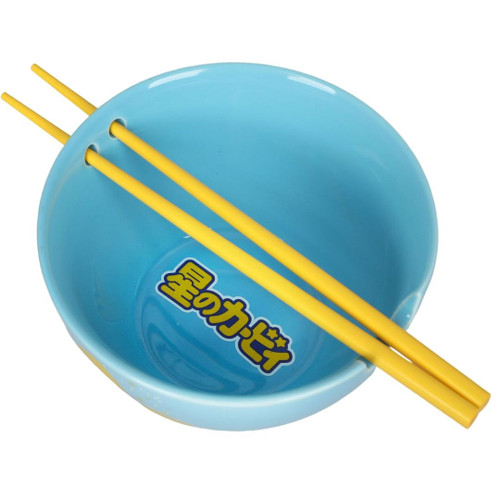 Kirby Blue Ramen Bowl with Chopsticks Kirby Blue Ramen Bowl with Chopsticks
