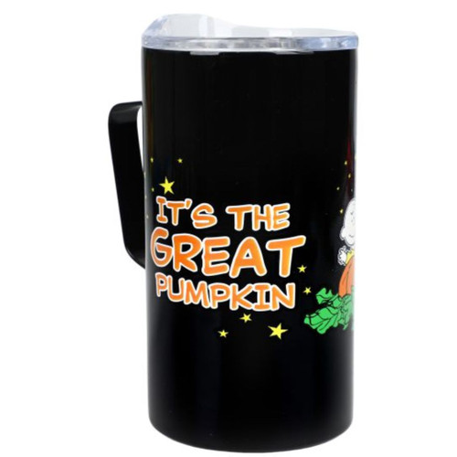 Great Pumpkin Charlie Brown Stainless Steel Mug with Handle
