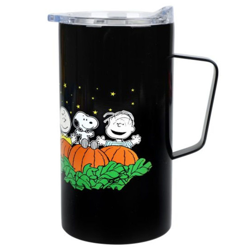 Great Pumpkin Charlie Brown Stainless Steel Mug with Handle