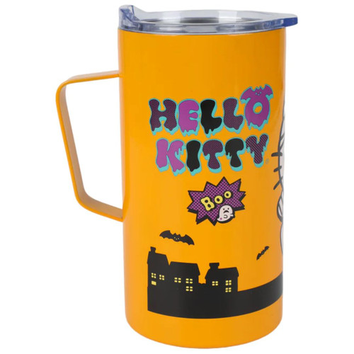 Hello Kitty Halloween Stainless Steel Mug with Handle Hello Kitty Halloween Stainless Steel Mug with Handle