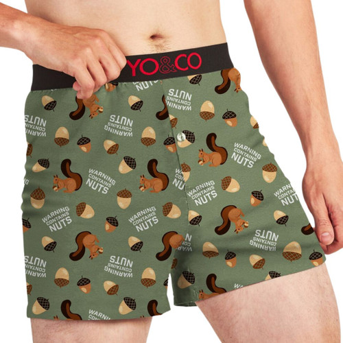 Men's Christmas Underwear Novelty Funny Cheeky Boxer Shorts Briefs