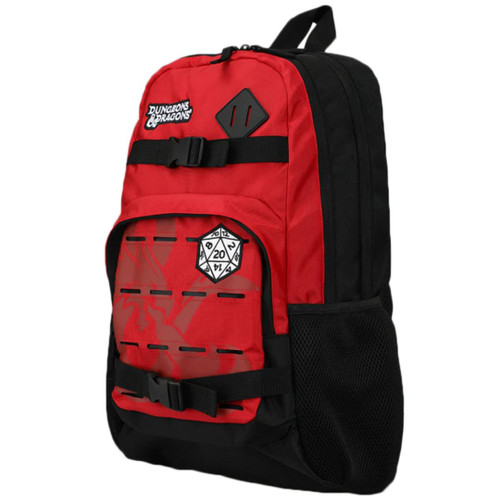Dungeons and Dragons Dice Logo Skate Strap Backpack Dungeons and Dragons Dice Logo Skate Strap Backpack
