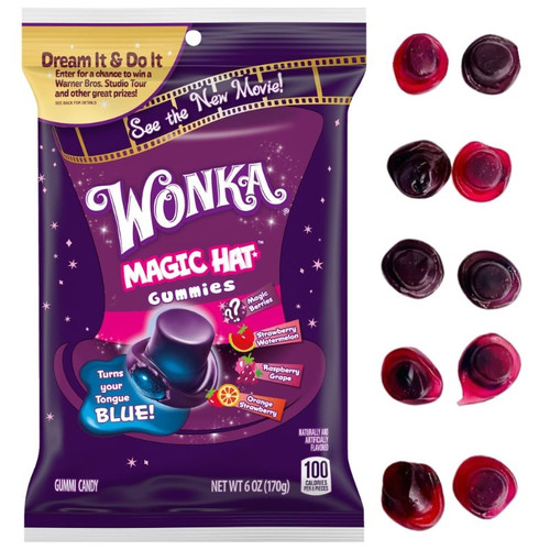 Wonka Magic Hat Gummy Candy