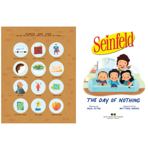 Seinfeld: The Day of Nothing Picture Book - Interior Seinfeld: The Day of Nothing Picture Book - Interior
