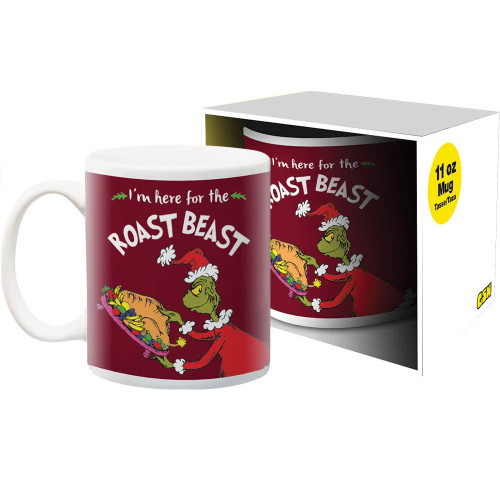 Here for the Roast Beast Grinch Mug