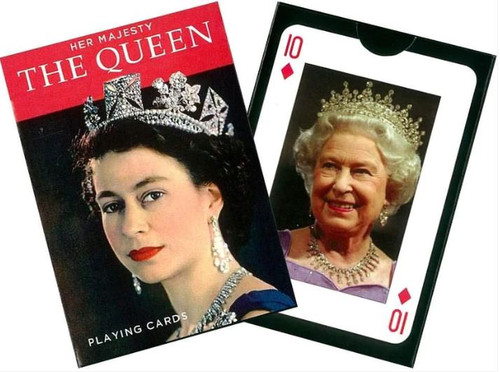 Queen Elizabeth II playing cards 2