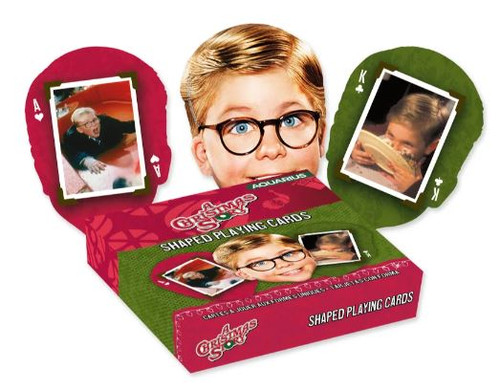 A Christmas Story Ralphie-Shaped Playing Cards