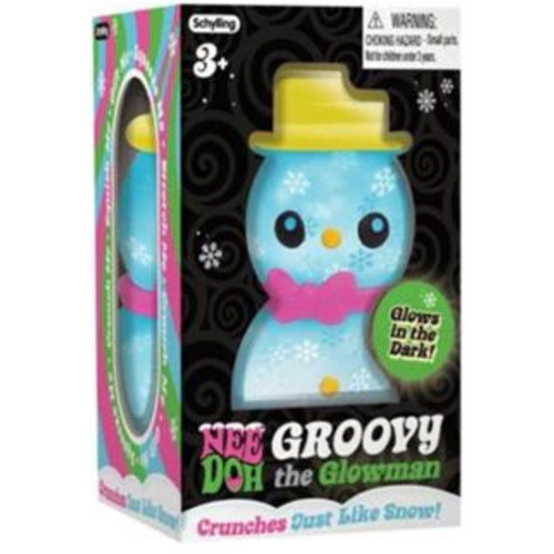 Nee Doh Squishmas - Groovy the Glowman Nee Doh Squishmas - Groovy the Glowman