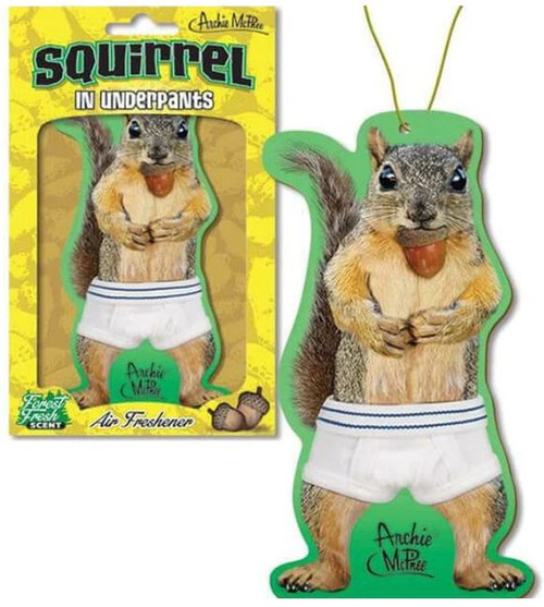 Air Freshener - Squirrel in Underpants