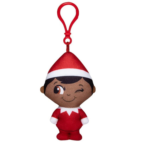 Elf on the Shelf Plushee Pals Clip-On - Dark Boy Elf on the Shelf Plushee Pals Clip-On - Dark Boy