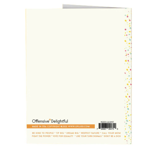 Little Shit Birthday Card 2