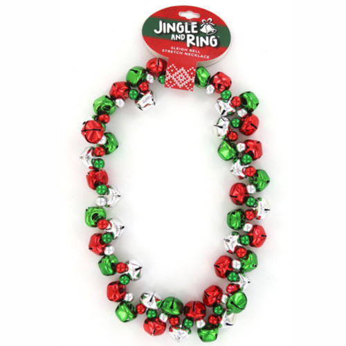 Jingle and Ring Sleigh Bell Stretch Necklace Jingle and Ring Sleigh Bell Stretch Necklace