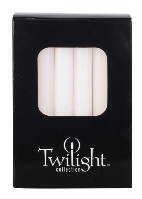 Twilight 4" Mini Candles - 12 Pack - White