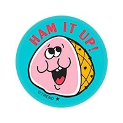 Ham It Up! - Ham Scent Retro Scratch 'n Sniff Stinky Stickers Ham It Up! - Ham Scent Retro Scratch 'n Sniff Stinky Stickers