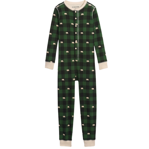 Woodland Winter Appliqué Kids 2-Piece Pajama Set