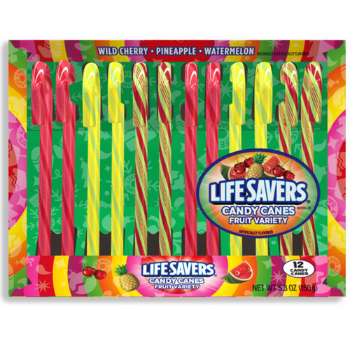 Lifesavers Candy Cane Box