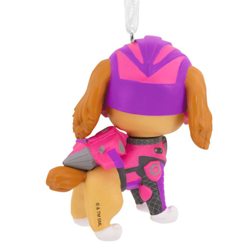 Paw Patrol Movie - Skye Ornament by Hallmark - Back of ornament