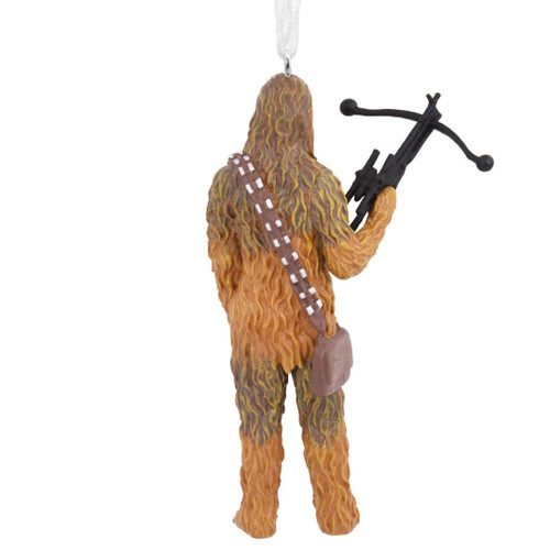 Star Wars - Chewbacca Ornament by Hallmark - Back of ornament Star Wars - Chewbacca Ornament by Hallmark - Back of ornament