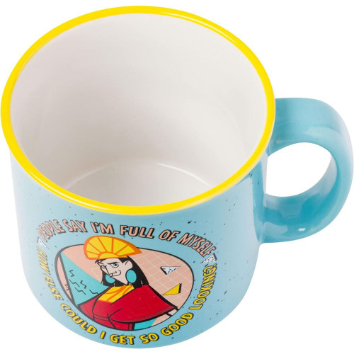 Disney Kuzco Memphis Good Looking 20oz. Ceramic Camper Mug 2 Disney Kuzco Memphis Good Looking 20oz. Ceramic Camper Mug 2