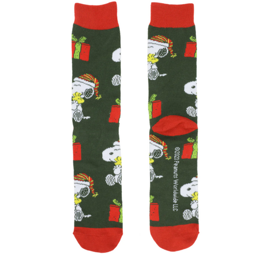 Snoopy Christmas Socks