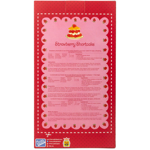 Back of Box - Strawberry Shortcake Back of Box - Strawberry Shortcake