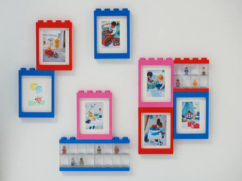 Display of Various LEGO picture frames