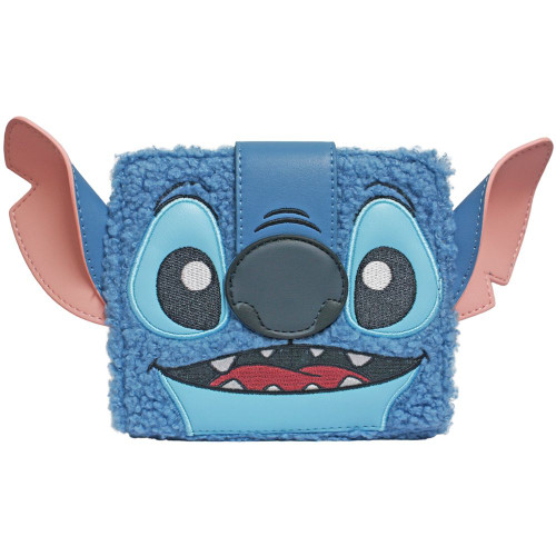 Stitch Plush Wallet by Loungefly - Front Stitch Plush Wallet by Loungefly - Front