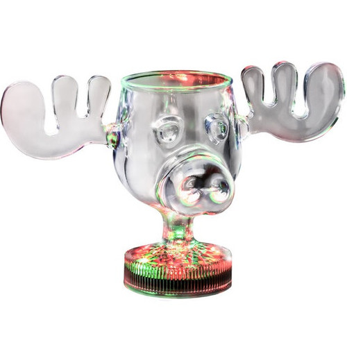 LED Light-Up Acrylic Moose Mug LED Light-Up Acrylic Moose Mug