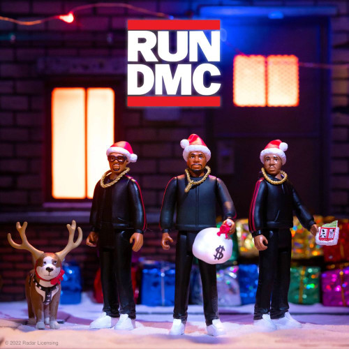 Run DMC ReAction Figure:  Holiday 3 - Pack - Scene Run DMC ReAction Figure:  Holiday 3 - Pack - Scene