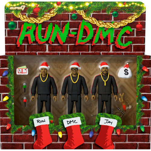 Run DMC ReAction Figure:  Holiday 3 - Pack - Box Run DMC ReAction Figure:  Holiday 3 - Pack - Box