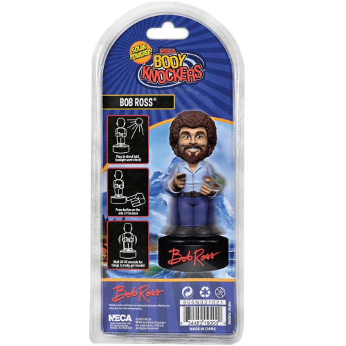 Bob Ross Solar Body Knocker - Back of Package