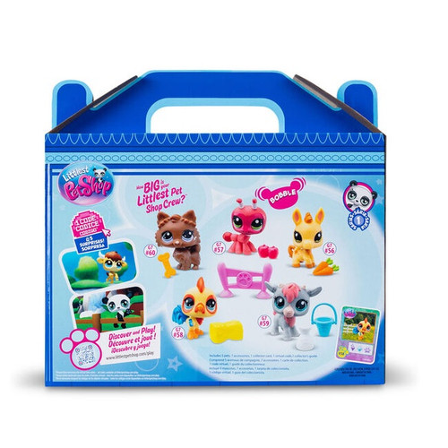Rear of Box: Littlest Pet Shop Farm Besties