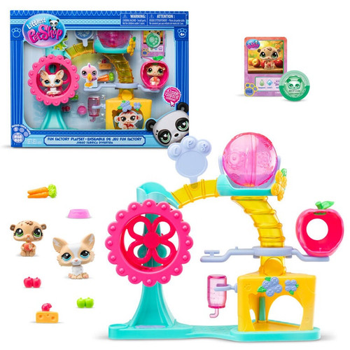 Littlest Pet Shop Fun Factory Playset Littlest Pet Shop Fun Factory Playset