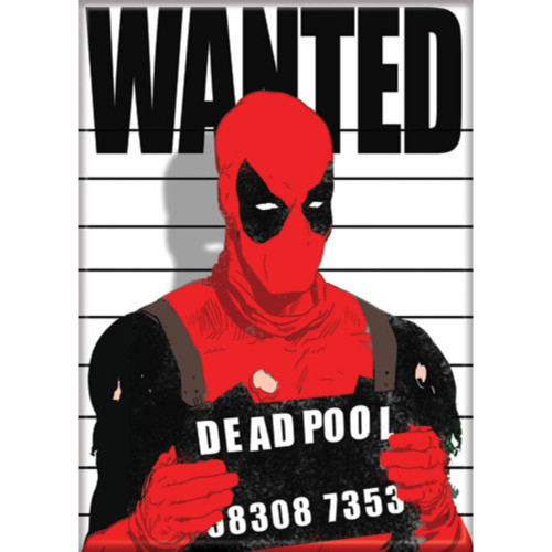 Deadpool Wanted Magnet