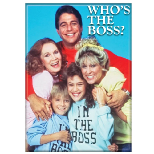 Who's the Boss? Cast Flat Fridge Magnet