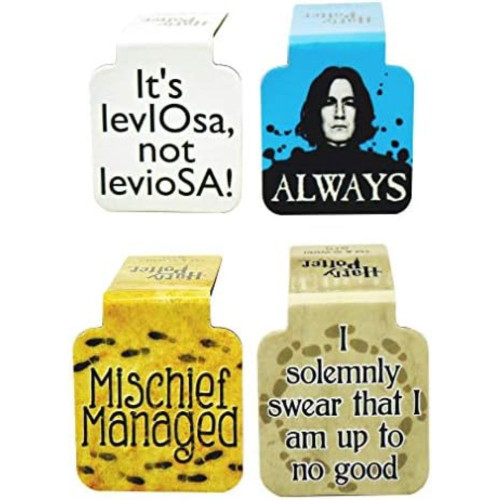 Harry Potter Magnetic Bookmarks Set of 4 Harry Potter Magnetic Bookmarks Set of 4