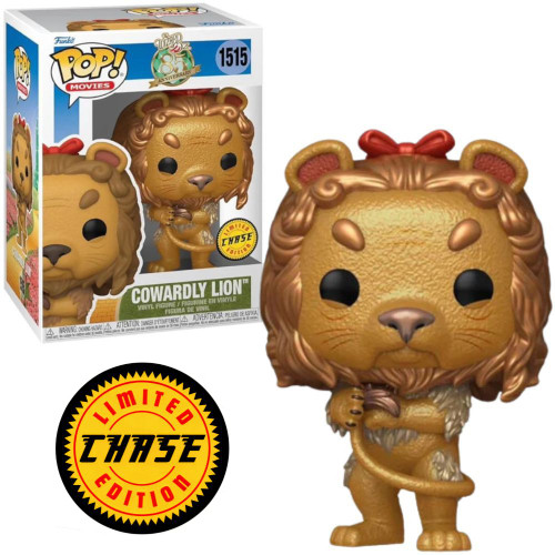 Pop! Movies: Wizard Of Oz 85th Anniversary - The Cowardly Lion (CHASE)- damaged box