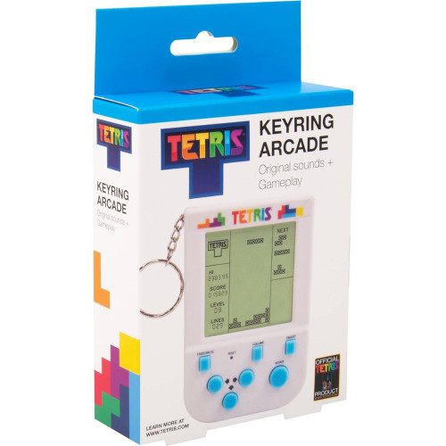 Tetris Arcade Game Keyring  Tetris Arcade Game Keyring