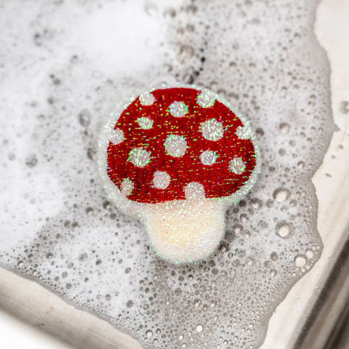 Mushroom Sponge Srubbers In Kitchen Mushroom Sponge Srubbers In Kitchen