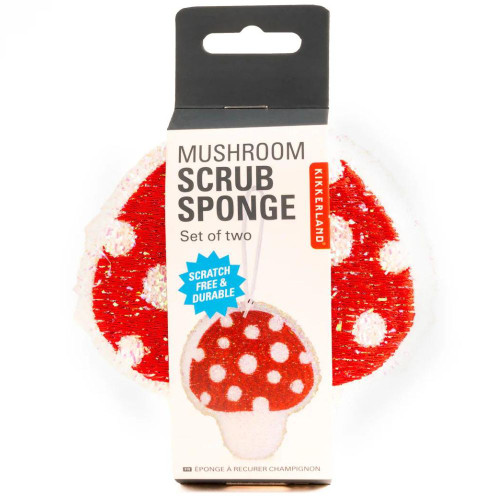 Mushroom Sponge Scrubbers In Box Mushroom Sponge Scrubbers In Box