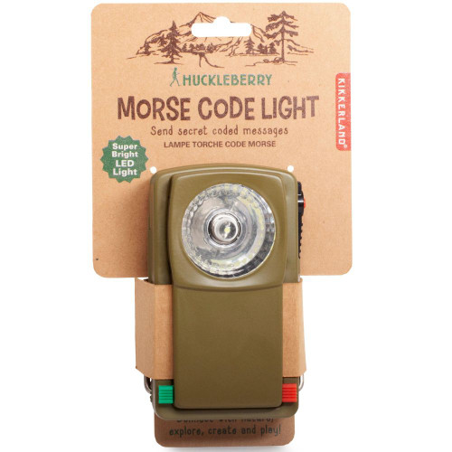 Morse Code Light by Huckleberry