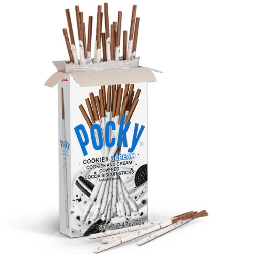 glico pocky Cookies and Cream