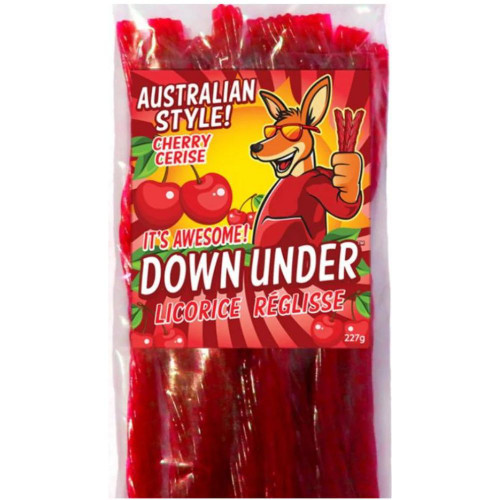 Down Under Aussie Style Licorice - Cherry