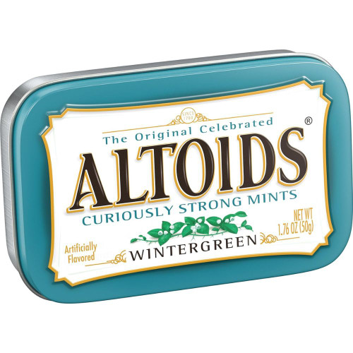 Wintergreen Altoids Mints in Classic Tin