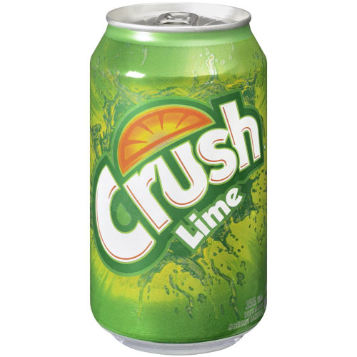 Crush Lime Soda 355ml Can