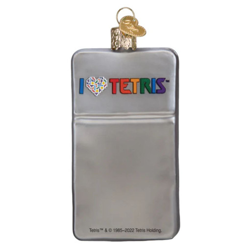 Tetris Game Glass Ornament by Old World Christmas Tetris Game Glass Ornament by Old World Christmas