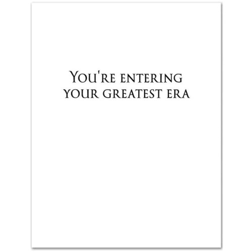 Taylor Swift Greatest Era Birthday Card