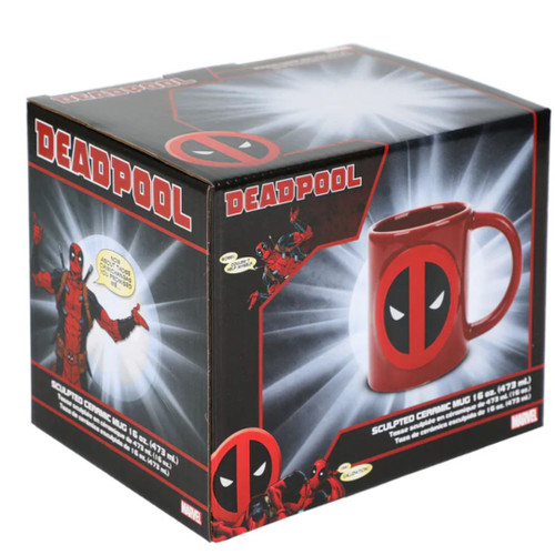 Marvel Deadpool 16oz Sculpted Ceramic Mug Marvel Deadpool 16oz Sculpted Ceramic Mug